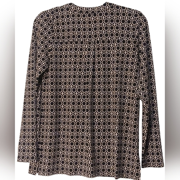 Michael Kors - Ladies Long Sleeve Pullover Blouse With Pockets And Working... - Picture 3 of 11